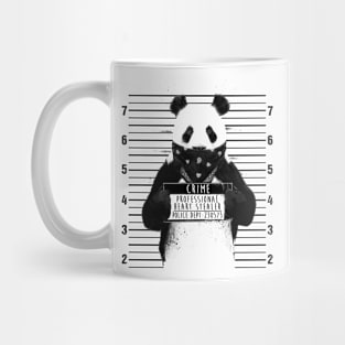 Cute Panda Crime Professional Heart Stealer Funny Panda Mug